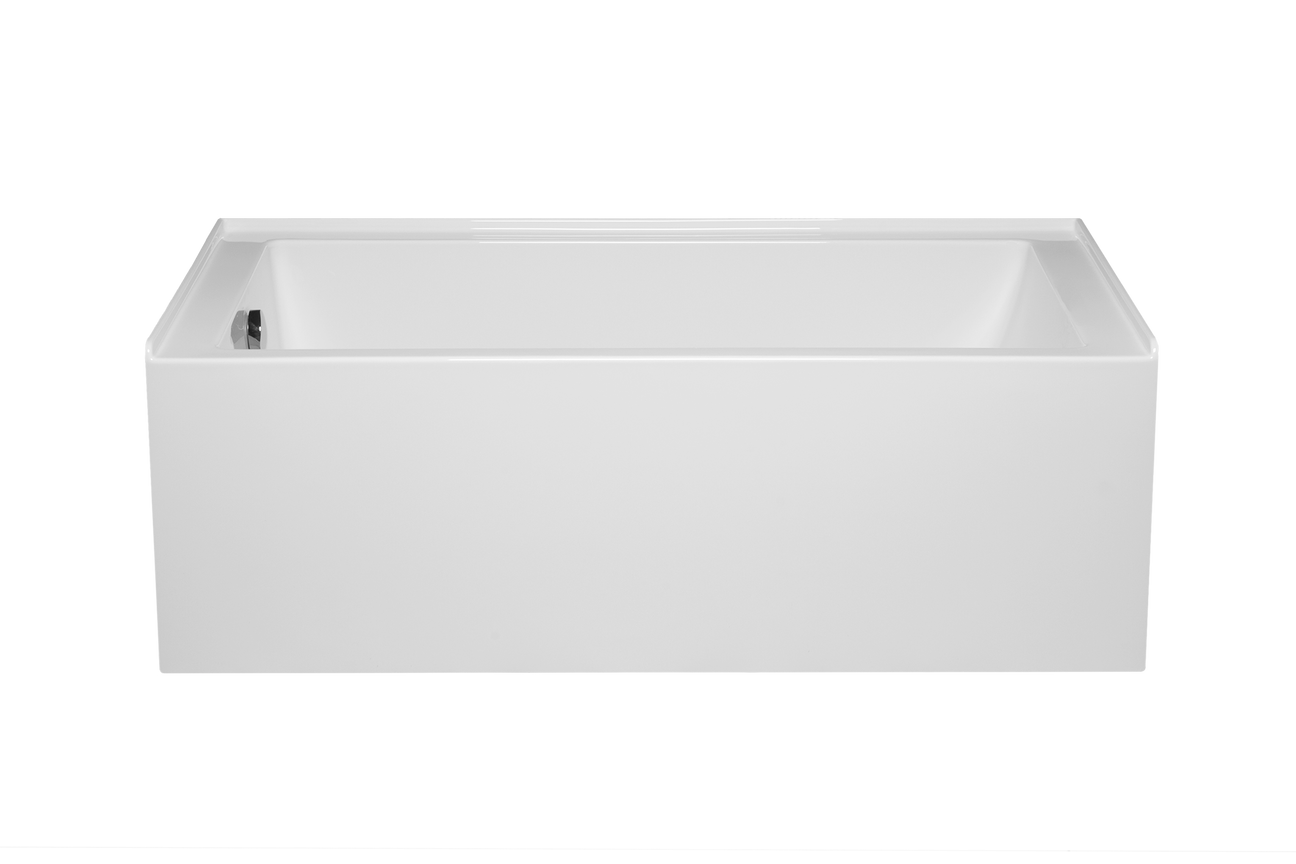 Most Popular and Best Selling Alcove Bathtub – the Malibu Home Driftwood Skirted Acrylic Tub