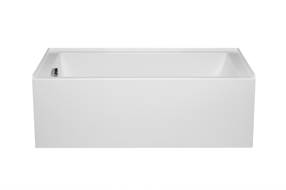 Most Popular and Best Selling Alcove Bathtub – the Malibu Home Driftwood Skirted Acrylic Tub