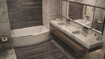 Malibu Home Tulum Skirted Alcove Bathtub