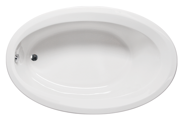 Malibu Avalon Bathtub 66" x 42" x 22" Drop-In