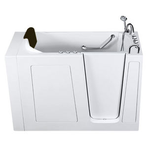 
                  
                    Walk-In Bathtub 30" x 55" x 46" with Combo Air & Whirlpool Massage Right Drain Heated Seat
                  
                