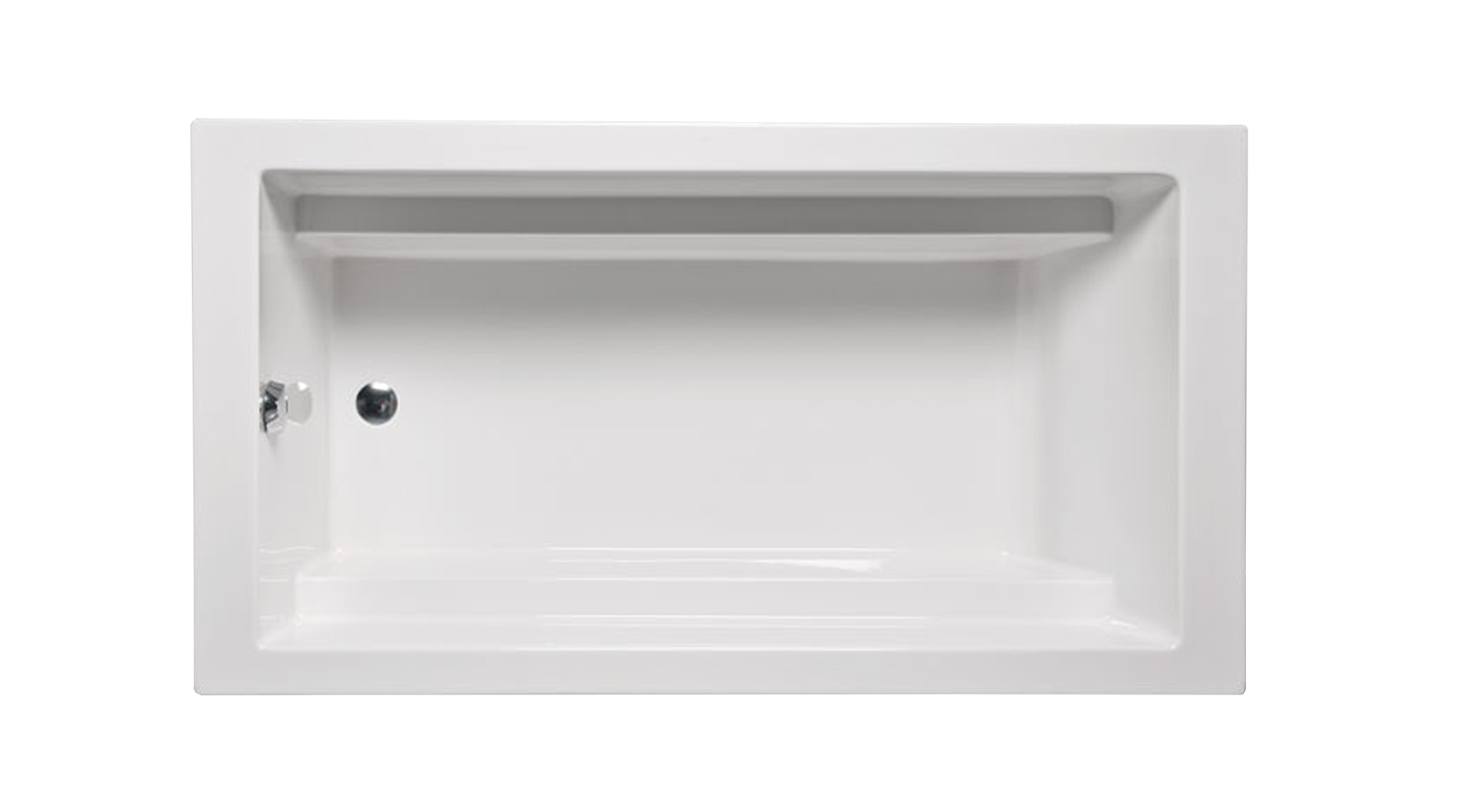 Malibu Cloudbreak Bathtub 72" x 36" x 22" Drop-In