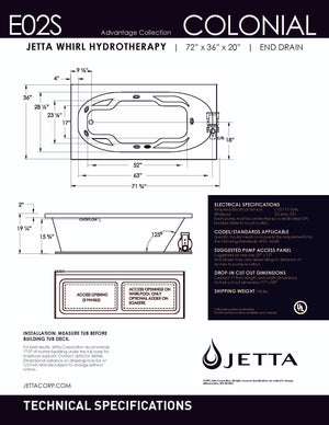 
                  
                    Malibu Home Bathtub by Jetta
                  
                