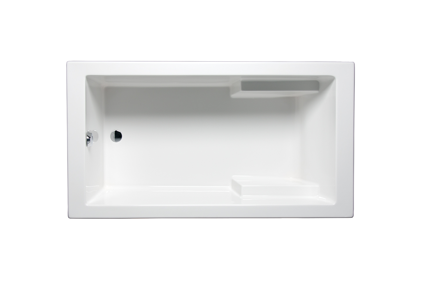 Malibu Galveston Bathtub 72" x 34" x 22" Drop-In