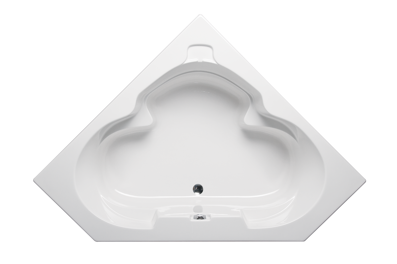 Malibu Mandelay Bathtub 59" x 59" x 23" Drop-In