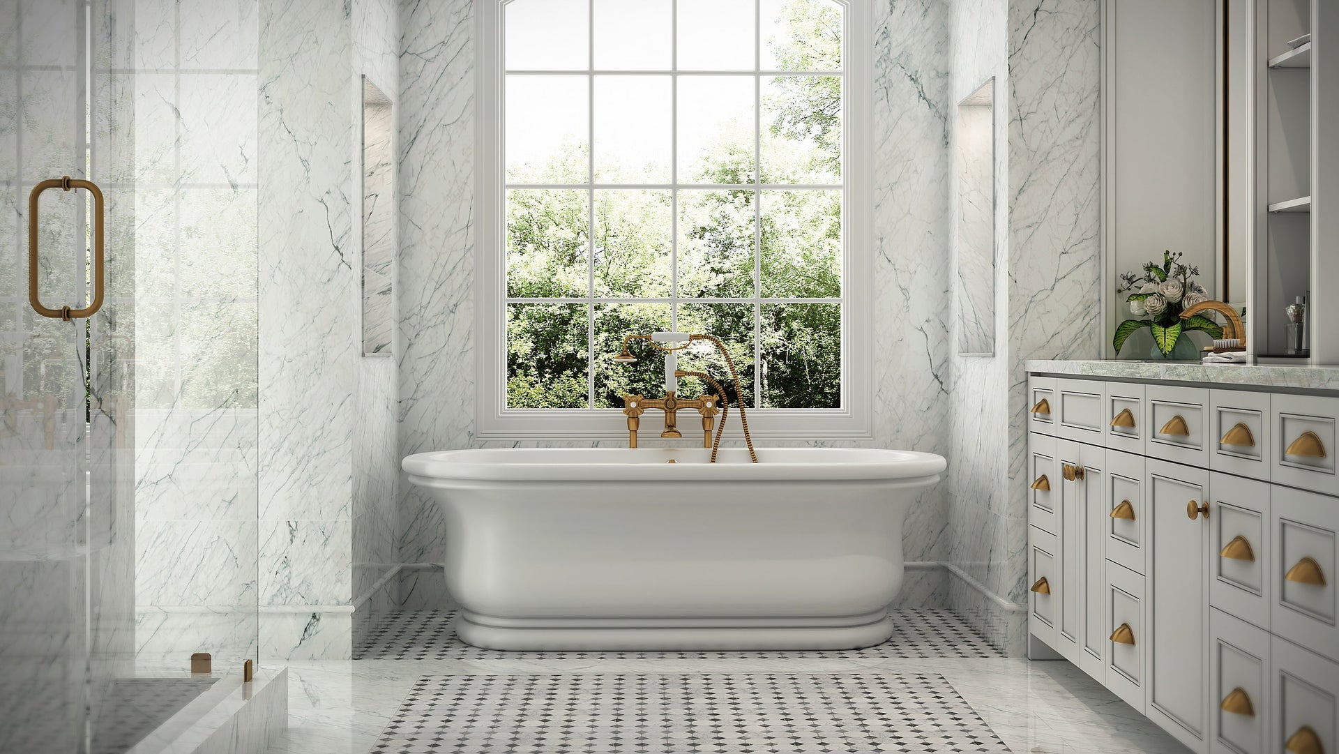 Malibu Monterey Bathtub 72" x 34" x 24" Freestanding