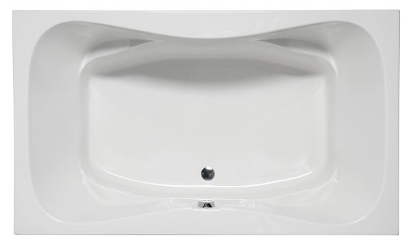 Malibu Oceanside Bathtub 72" x 42" x 26" Drop-In