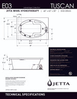 Malibu Home Bathtub by Jetta