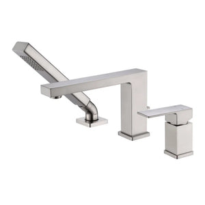 
                  
                    Malibu Rift One-Handle Roman Tub Faucet with Hand-Shower
                  
                