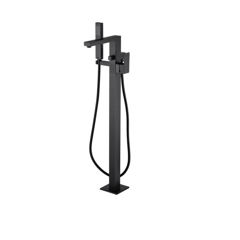 
                  
                    Malibu Rift Floor Mount Tub Filler with Hand-Shower
                  
                