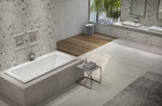 Malibu Venice Rectangle Soaking Bathtub 72" x 32" x 22"