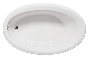 
                  
                    Malibu Avalon Oval Whirlpool Bathtub 60" x 40" x 22"
                  
                