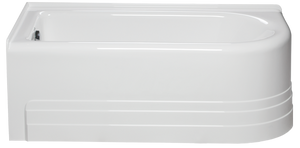 
                  
                    Malibu Broad LH Rectangle Soaking Bathtub 60" x 32" x 21"
                  
                