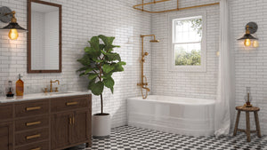 
                  
                    Malibu Broad LH Rectangle Soaking Bathtub 66" x 32" x 21"
                  
                