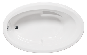 
                  
                    Malibu Carolina Oval Soaking Bathtub 72" x 42" x 22"
                  
                