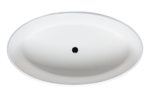 
                  
                    Malibu Cambria Oval Soaking Bathtub 58" x 32" x 22"
                  
                