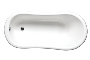 
                  
                    Malibu Glass Oval Soaking Bathtub 60" x 29" x 27"
                  
                