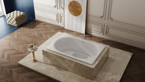 
                  
                    Malibu Honolua Rectangle Soaking Bathtub 60" x 40" x 33"
                  
                