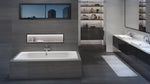 Malibu Jacksonville Rectangle Combination Whirlpool & Air Jet Bathtub 66" x 36" x 22"