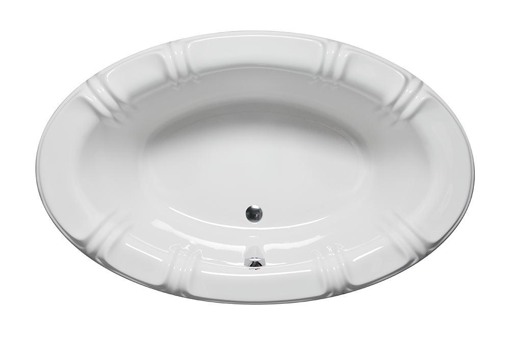 Malibu Juno Oval Massaging Air Jet Bathtub 66