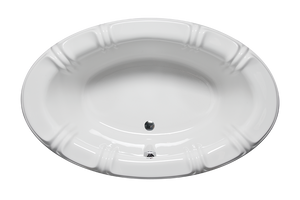 
                  
                    Malibu Juno Oval Massaging Air Jet Bathtub 66" x 42" x 22"
                  
                