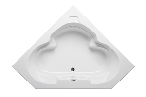 
                  
                    Malibu Mandelay Triangle Whirlpool Bathtub 59" x 59" x 23"
                  
                