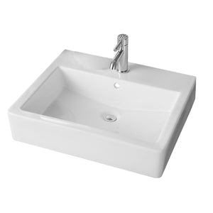 
                  
                    Malibu Home Box 24 Vessel Lavatory Sink 24" White by Icera
                  
                