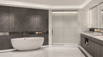 Malibu Salem Oval Soaking Bathtub 72" x 40" x 24"