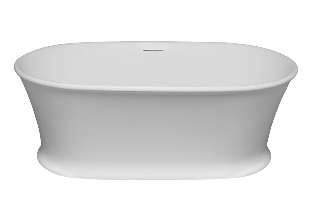 
                  
                    Malibu Solana Oval Soaking Bathtub 64" x 33" x 24"
                  
                