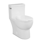 Malibu Home Malibu II 1P HET RF Toilet White by Icera