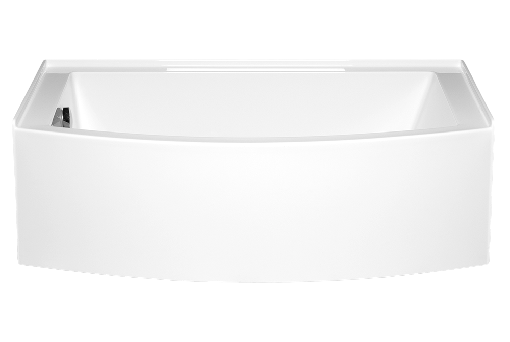 
                  
                    Malibu Tulum LH Rectangle Soaking Bathtub 60" x 32" x 18"
                  
                